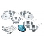 Cookware - Stainless Steel - 12 pc